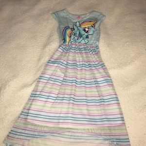Rainbow Dash dress for girls